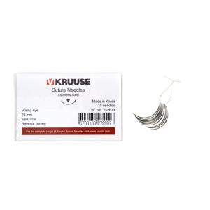 Agujas de sutura KRUUSE - Ojo de resorte